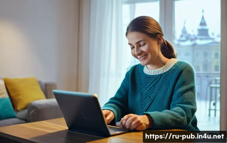 공공정책 거버넌스 이해하기 - **Digital Convenience in Everyday Russian Life**
    A warm, inviting scene in a modern, well-lit Ru...